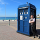 Illustration for article titled This Giant LEGO TARDIS Is a Shameless Ad and I Dont Care